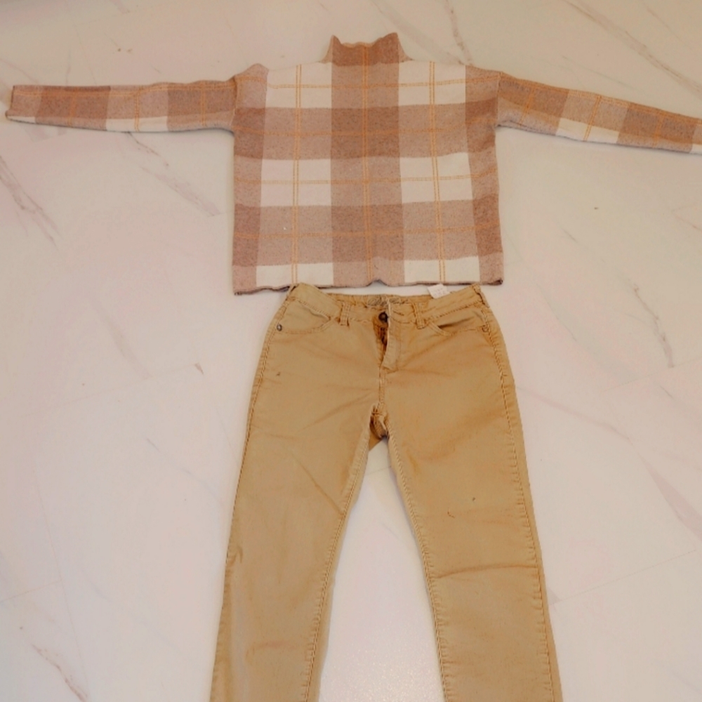 Buffalo pants size 8 and Rachel Zoe sweater M